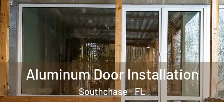  Aluminum Door Installation Southchase - FL