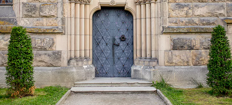 Traditional Double Front Doors in Southchase, FL