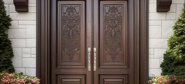 Double Front Doors in Southchase, FL