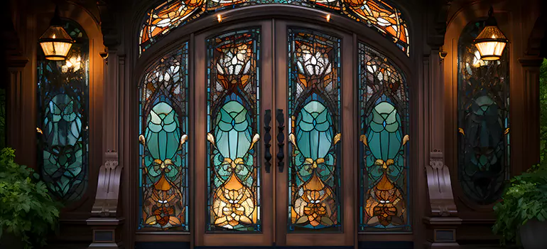 Wrought Iron Storm Door in Southchase, FL